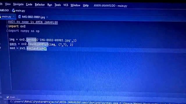 Reduce Noise use Python OpenCV Gaussian/Median filter-medical radiology image process beginner Hind смотреть онлайн