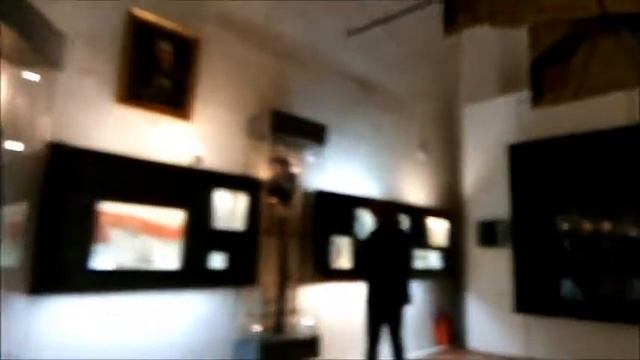 Владимир.Золотые Ворота.Панорама взятия Владимира Батыем.