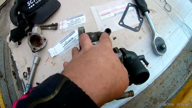 Nissan BD30TI , прокладки корпуса термостата смотреть онлайн