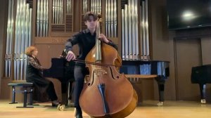 Николай Черниговцев. Концерт Дж.Боттезини - h moll для контрабаса с оркестром.