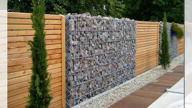 Габионы в саду - готовые идеи из сетки и камня. Габион в ландшафтном дизайне и идеи для дачи смотреть онлайн