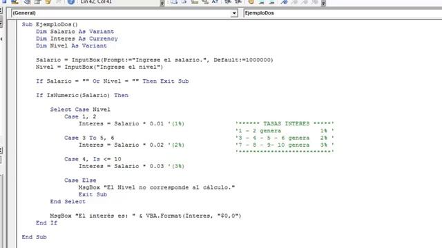 Construcción Select...Case – Clase 17 – Vídeo 2 de 2 – Programación del Excel con VBA смотреть онлайн