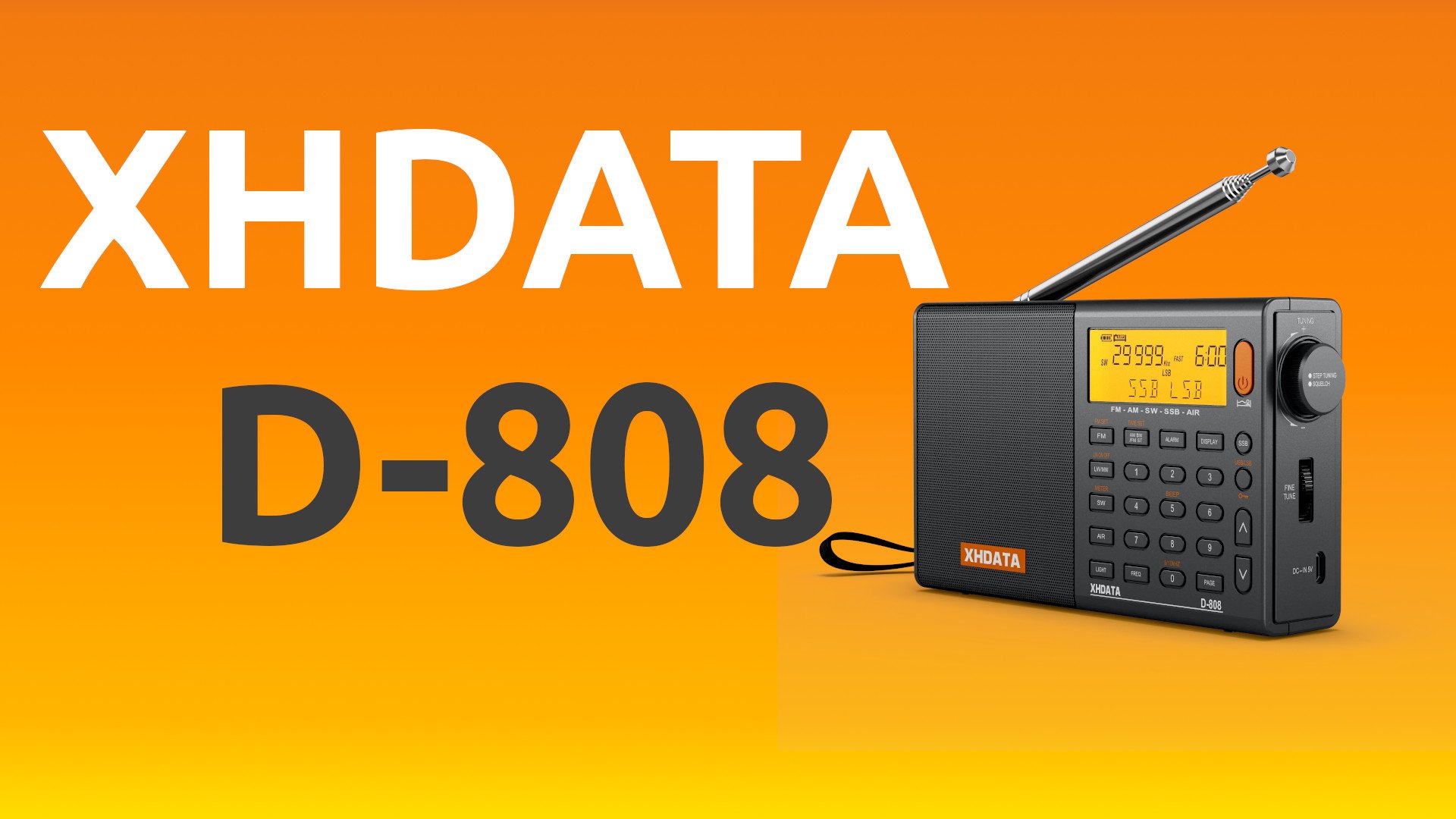 ?? XHDATA D-808 Дневной FM | Приморско | Болгария