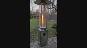 Уличный газовый обогреватель WWT 13S Stainless steel