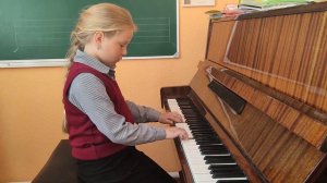 Аверко Ксения. Д. Тюрк, Песенка