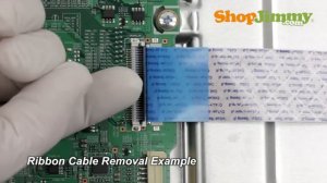 Samsung TV Repair - How to Replace T-Con Board in LJ94-02 705E Model - How to Fix LCD TVs