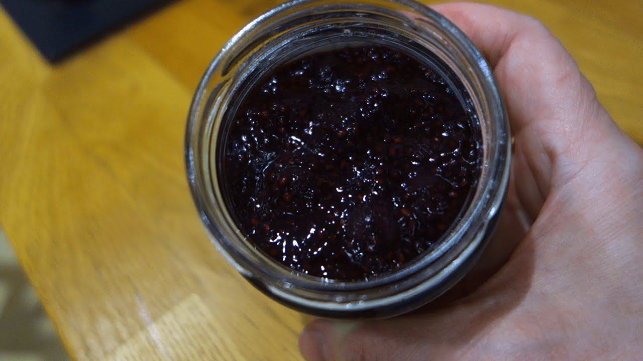 ДЖЕМ ЧЕРНИЧНЫЙ С ЧИА БЕЗ САХАРА #кеторецепты #нуп