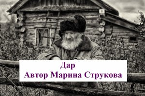 Дар. Автор Марина Струкова. Читает Александр Водяной