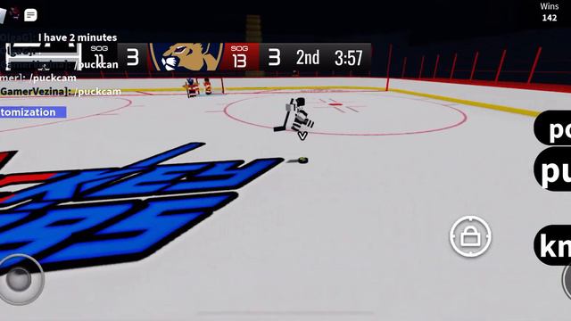 Lak Vs Fla season 18 Roblox game of hockey noobs