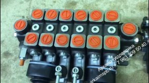 Отличие гидрораспределителя экскаватора китайского и болгарского на 100 л мин с джойстиками