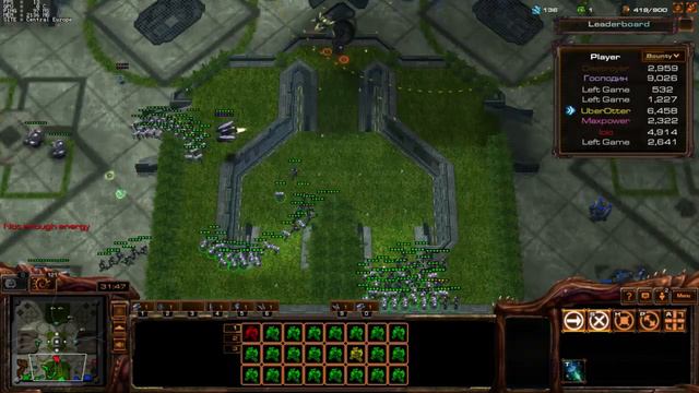 Marine Arena Public Game - StarCraft II Arcade - #40 vs Otter & MaxPower (Raven Ghost vs HT Medi) смотреть онлайн