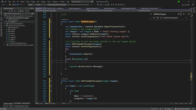 Entity Framework Core: How To Use Transactions
