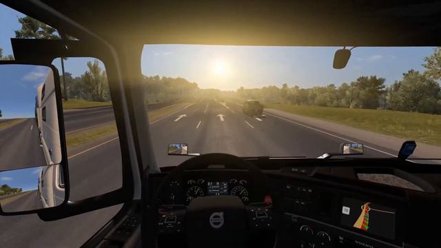 American Truck Simulator: Episode 11 - Tampa - Savannah - Coast to Coast mod - ATS 1.36 смотреть онлайн