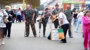 Ветераны Афганистана на Одесском привозе - 2010 год