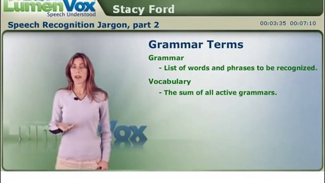 Speech Recognition Jargon, part 2 смотреть онлайн