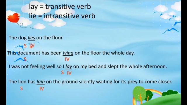 WHAT'S THE DIFFERENCE BETWEEN LAY AND LIE? PAPANO MATOTO MAG-ENGLISH (The Easy Way To Learn English