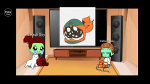 Реакция эволюция черепашек-ниндзя на тт Мики и Раф Реакция маленькая первая