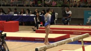 КАМЕРА СНЯЛА ШОКИРУЮЩИЕ ПАДЕНИЕ 16-ЛЕТНЕЙ ГИМНАСТКИ НА ГОЛОВУ