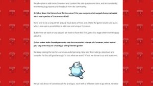 The Future of Coromon! | New Ending, Coromon 2, Post Launch Updates and More!