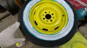 Вайтволлы на шины своими руками, ошибки и конечный результат, подвожу итоги! Whitewall tires.