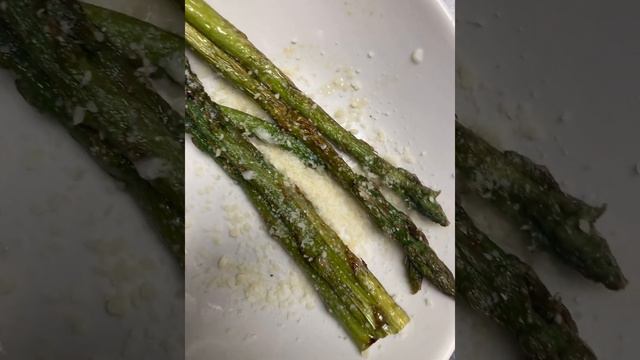 Asparagus with Parmesan cheese