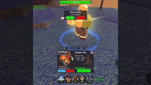 WALTER WHITE (Retired) COWBOY SKIN SHOWCASE! (Roblox TDS) смотреть онлайн