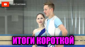 ИТОГИ КОРОТКОЙ ПРОГРАММЫ - Танцы на Льду. Чемпионат Москвы 2023 по Фигурному Катанию