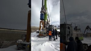 zoomlion ZR255D работает с обсадным столом