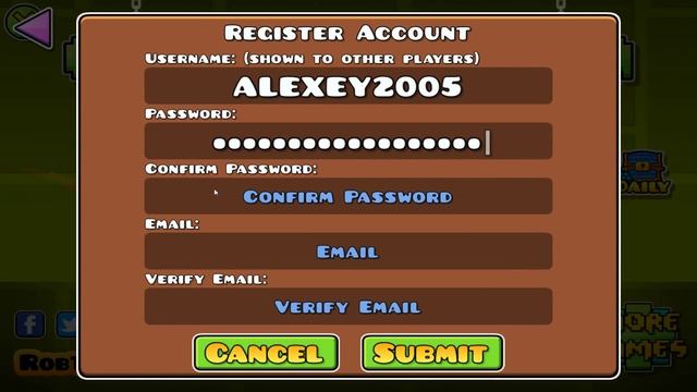 100% способ создания аккаунта в Geometry Dash!!!! смотреть онлайн