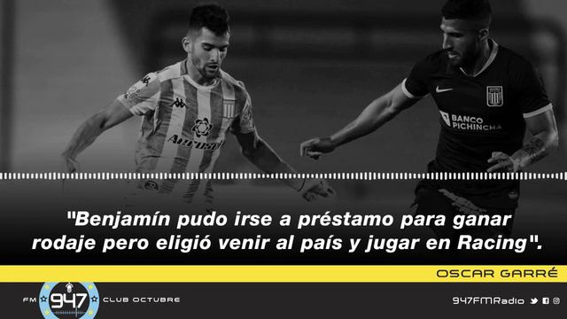 Oscar Garré: "Benjamín eligió volver al país, Pep Guardiola lo llamó y le deseó lo mejor" смотреть онлайн