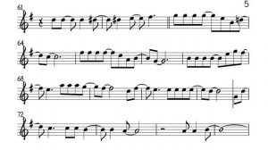 Killing Me Softly Tenor Soprano Clarinet Trumpet Sheet Music Backing Track Play Along Partitura