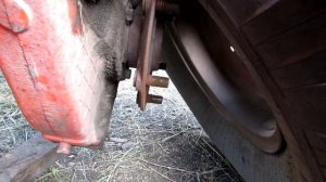 Т-25. УРАЛовские колёса. Проколол.