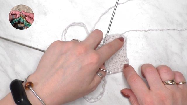 DIY Детский игровой коврик спицами на шести петлях