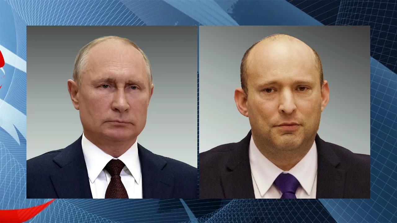 Состоялся телефонный разговор Владимира Путина с премьер-министром Израиля Нафтали Беннетом