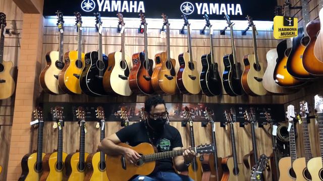 VIOLÃO YAMAHA TRANSACÚSTICO CSF-TA смотреть онлайн