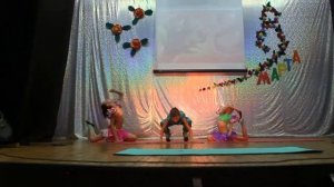 "Акробатический этюд" - студия "Каскад"