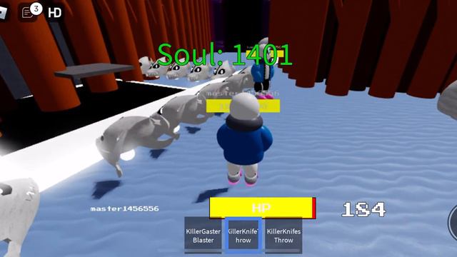 Killer sans evolution Showcase (Undertale AU Fighting test place ) смотреть онлайн