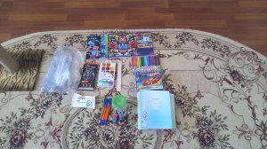 Обзор моих новых школьных принадлежностей