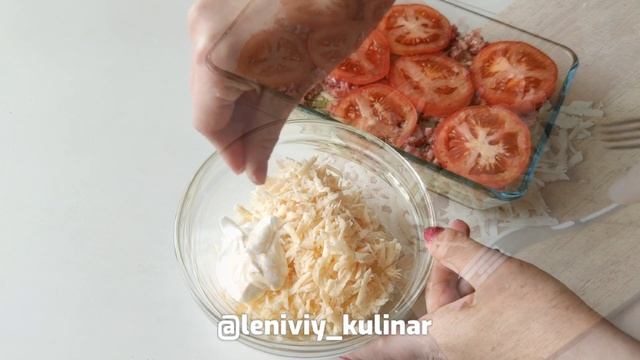 Классная запеканка с фаршем, картошкой и кабачками?