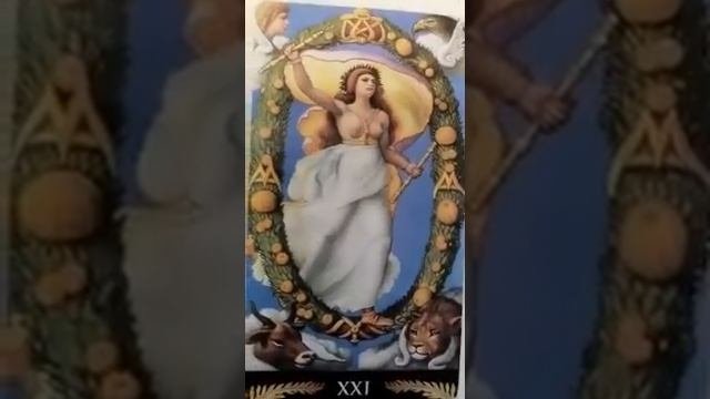 21 Аркан  МИР.Значения Старших Арканов Таро