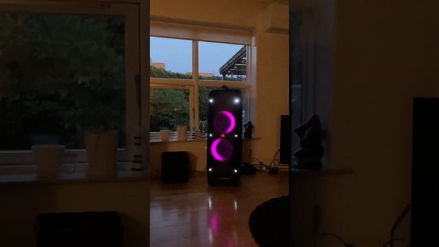 JBL PARTYBOX 1000 COOL LIGHT MODE BASS TEST?????