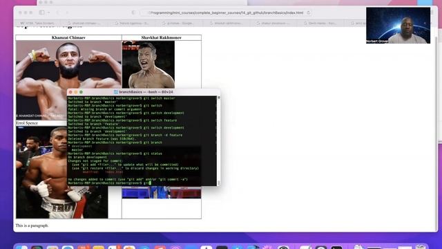 Junior iOS Developer Course - git unstaging and resetting смотреть онлайн
