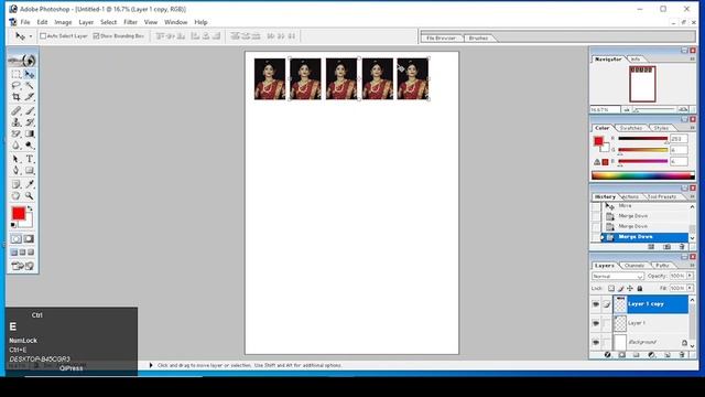 Photo Print A4 Size in Photoshop 7.0 | passport size photo | Photoshop Tutorial | Apni Graphics смотреть онлайн