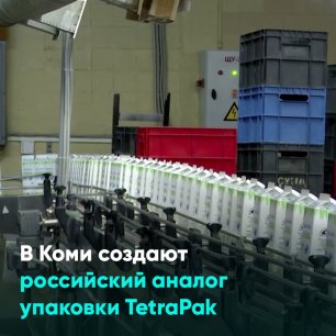 В Коми создают российский аналог упаковки TetraPak