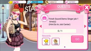 💋😀Star Girl 2016 👗- Dressing up Game to be a Star⭐ Ep1 - iOS Android GamePlay
