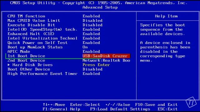 ✅ Como dar BOOT pelo Pendrive em BIOS antiga. Configurando a BIOS para Iniciar uma formatação no PC смотреть онлайн