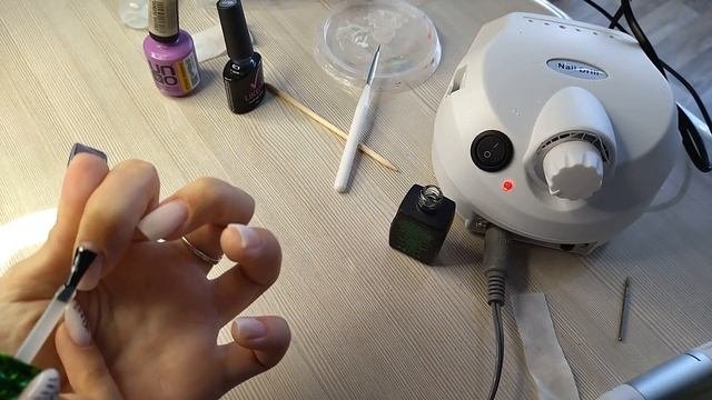 Маникюр самой себе/ Минималистичный дизайн ногтей/ Сама себе мастер/ Маникюр из PINTEREST ʕ ᵔᴥᵔ ʔ