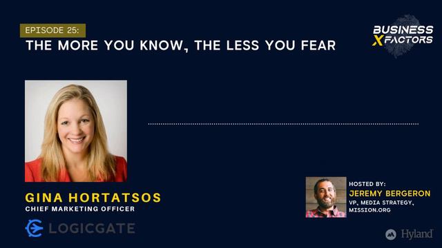 Gina Hortatsos, CMO of LogicGate, on how their risk strategies are helping clients find advantages.