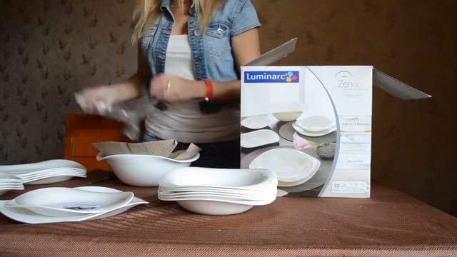 Table Service Luminarc Volare Bone G5350  Столовый сервиз Люминарк Столовый сервиз Luminarc