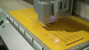 BIGZEE CUTTER cutting awning fabric/ BIGZEE CUTTER резка тентовой ткани